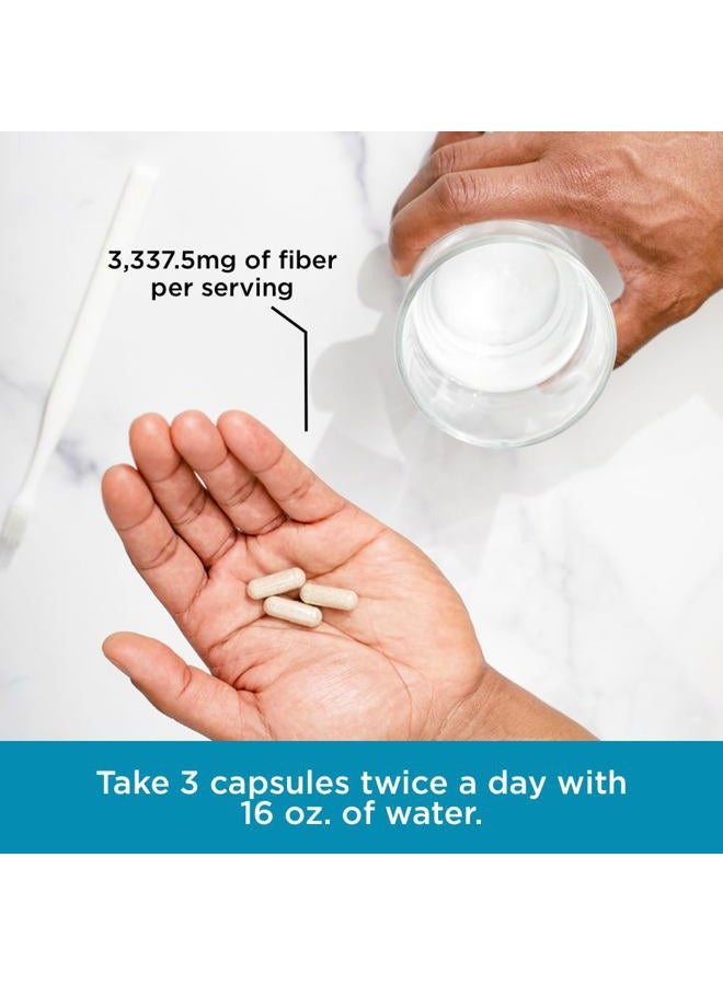 PURE FOR MEN Stay Ready Fiber Supplement Psyllium Husk (120 XL Capsules) - Image 4