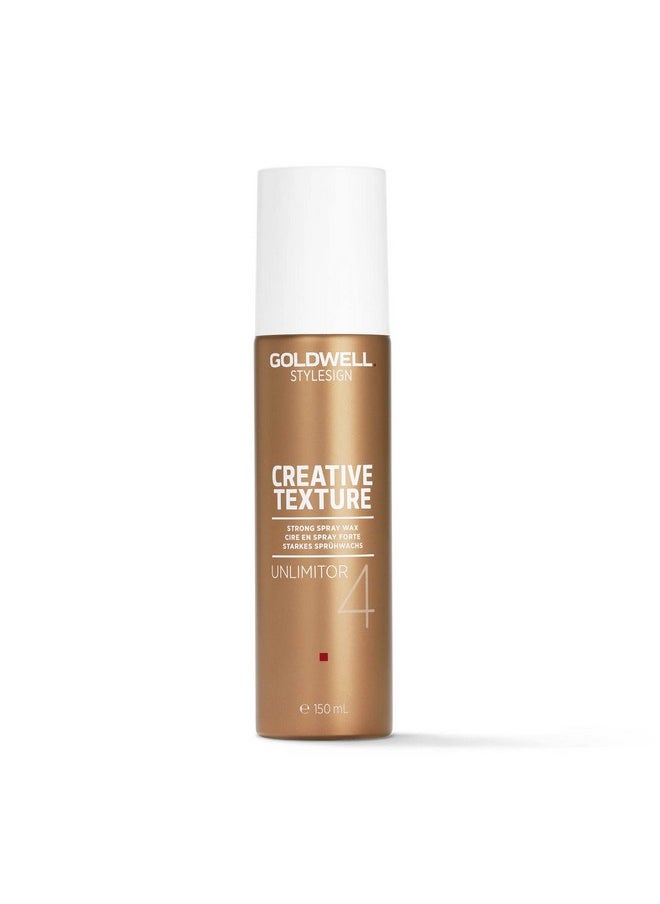 Goldwell - Stylesign Creative Texture Unlimitor 4 Strong Hair Spray Wax With Longlasting Hold 150Ml - Image 1