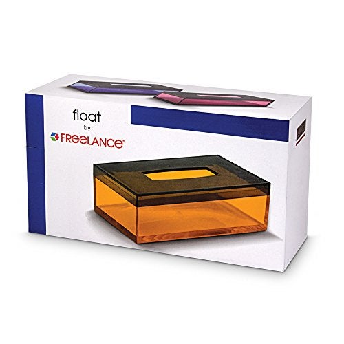 Freelance Float Acrylic Paper Napkin, Towel, Tissue Box, Holder, Dark Blue - Image 3