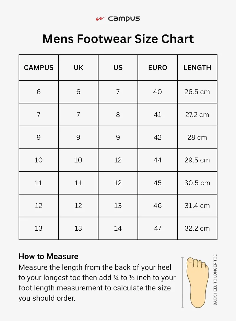 CAMPUS L.Gry/D.Teal Men’s Grey Sports Shoes – Lace Up Design Shoes with Breathable Fabric and Sturdy Grip Sole for Men | Best Price UAE