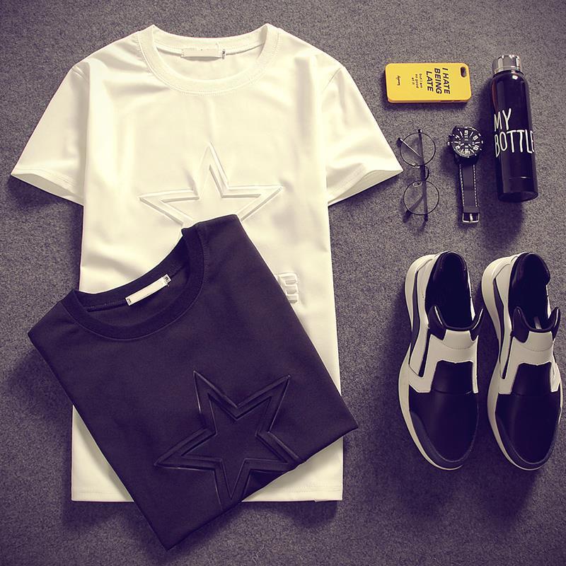 Men'S Short-Sleeved T-Shirt Japanese Style Loose Round Neck Plus Size Tiger Head Half-Sleeved Printed Handsome Korean Style Base Shirt Trendy Brand - Image 4