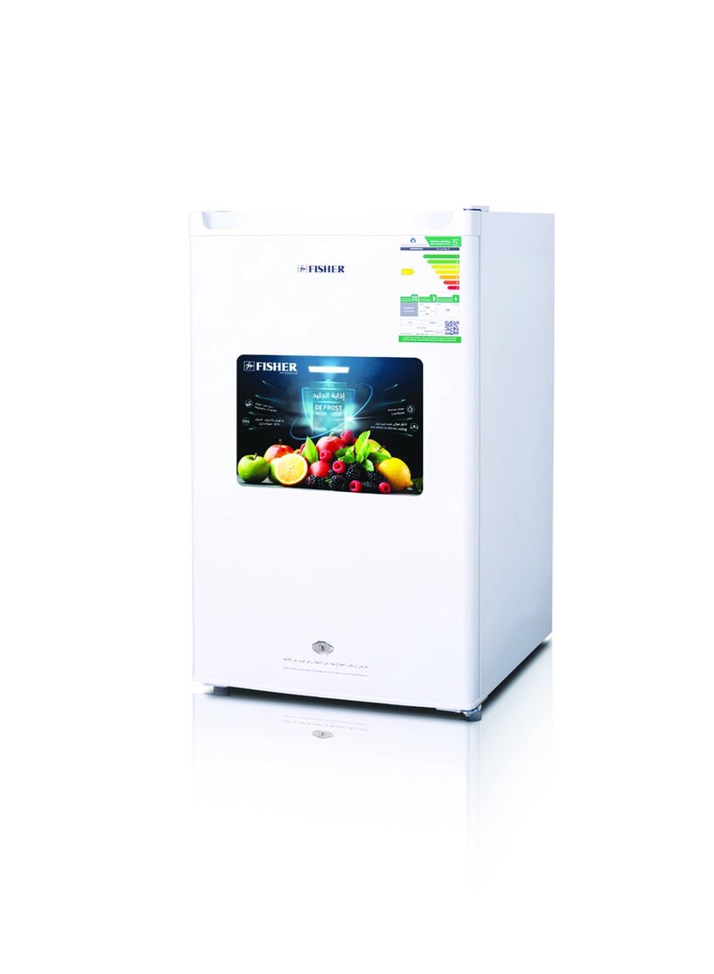 Fisher Single Door Refrigerator 4.3 Cuft - FR-S125HW - Image 1