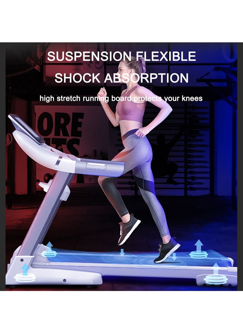 Other Manufacturer - Automatic Motorized Treadmill Electric Foldable Treadmill for Home Use Walking & Running Machine - Large 10.1 inches Touchscreen Display with Wifi - Speed 0.8-12 KM/hr - Image 1