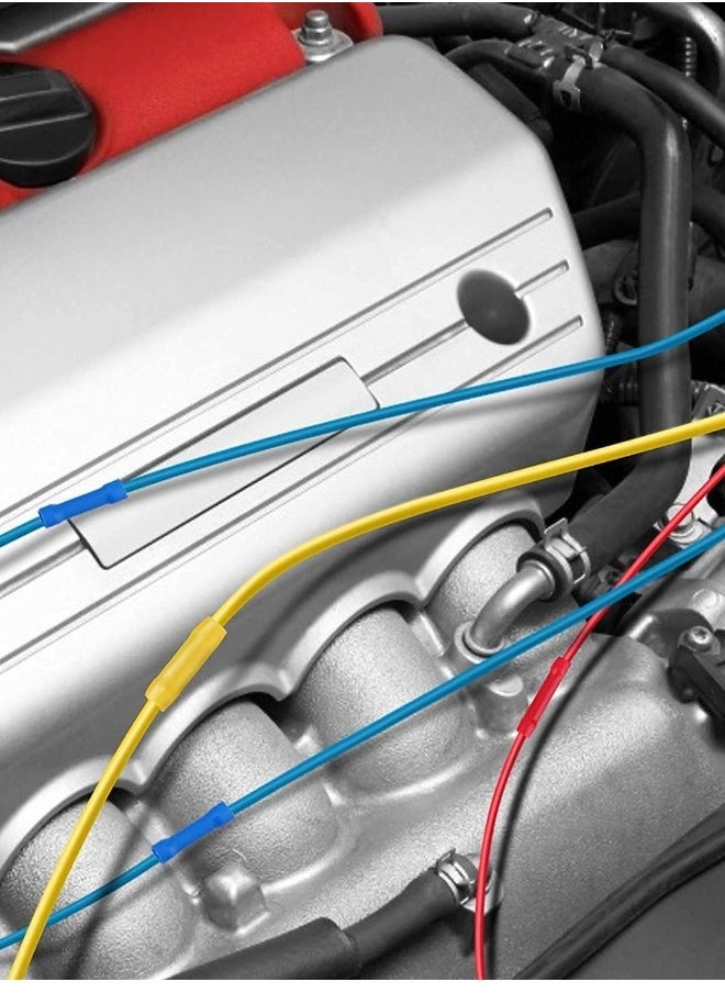 Generic 200 Pcs Insulated Electrical Connectors Kit Electrical Insulated Automotive Wire Crimp Terminals Splice Resists Corrosion  - Image 4
