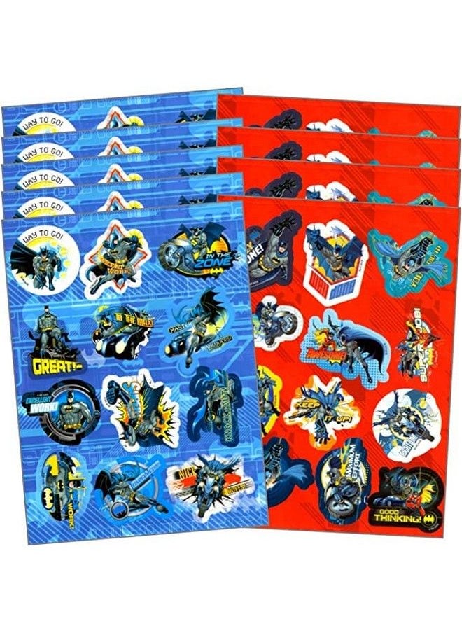 Batman Coloring Stickers Books Set With Reward Stickers Coloring Pages Games And Activities Bundle Includes Separately Licensed Gww Stickers  - Image 5