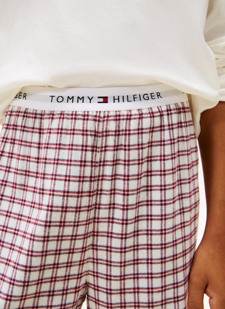 تومي هيلفيغر طقم تي شيرت وبنطلون برقبة دائرية للأطفال - Image 3