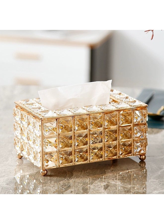 Tissue Storage Box Gold - Image 2