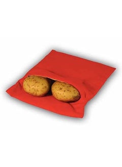 Generic Potato express microwave potato case cooker for kitchen - red 