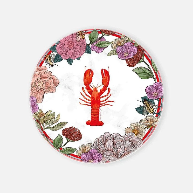 Hazeran Lobster Marble Serving Plate