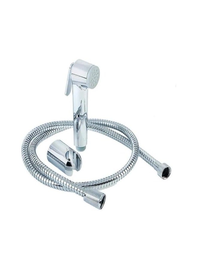 Bidet Sprayer Set for Toilet - Handheld Toilet Bidet Sprayer with Premium Stainless Steel Hose for Bathroom - 3 Adjustable Water Pressure Modes with Flow Regulators - Image 1