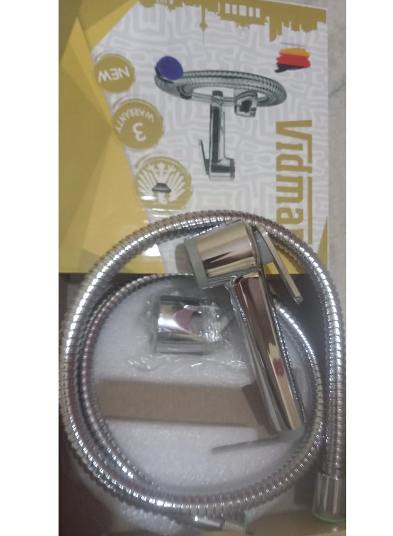 Bidet Sprayer Set for Toilet - Handheld Toilet Bidet Sprayer with Premium Stainless Steel Hose for Bathroom - 3 Adjustable Water Pressure Modes with Flow Regulators - Image 4