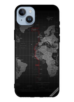 Protective Case Cover For Apple iPhone 14 Plus Ocean Borders