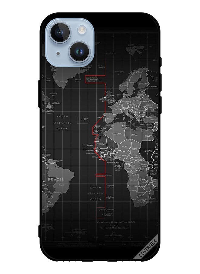 Covernex - Protective Case Cover For Apple iPhone 14 Plus Ocean Borders - Image 1