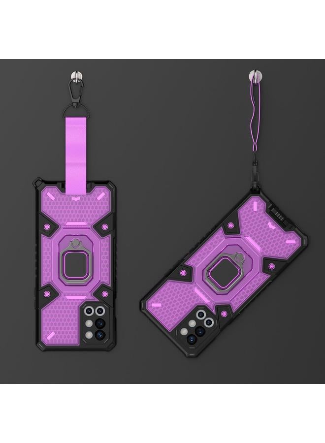 اس-توب جراب لهاتف OnePlus 9R، جراب واقٍ من البولي كربونات والبولي يوريثان الحراري مع حامل حلقي - Image 5