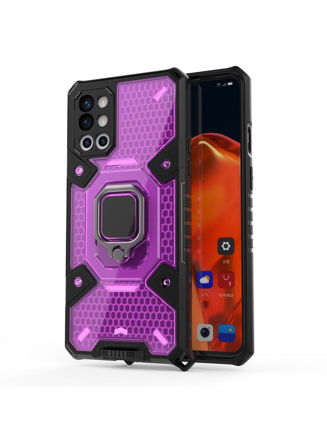 اس-توب جراب لهاتف OnePlus 9R، جراب واقٍ من البولي كربونات والبولي يوريثان الحراري مع حامل حلقي - Image 2