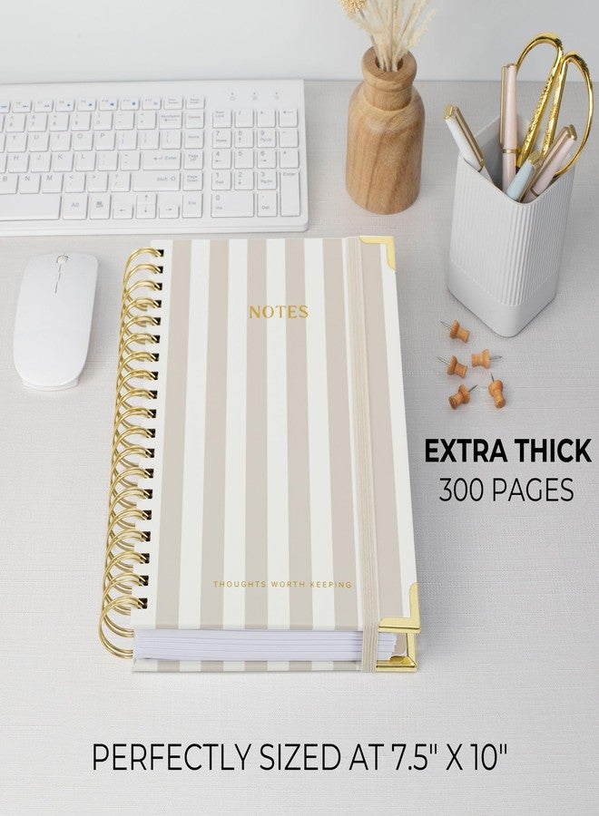 ZICOTO Aesthetic Thick Spiral Notebook With Tabs - Premium Journal For Women Size B5 - College Ruled Note Book With 300 Lined Pages and Dividers - Perfect For Writing And Staying Organized at Work or School - Image 2