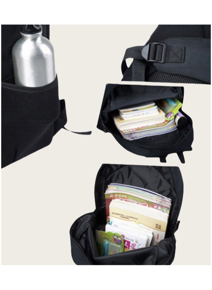 SKT Shiketro lankybox cartoon print school bag kindergarten lunch bag shoulder bag primary school student pencil bag backpack  - Image 4