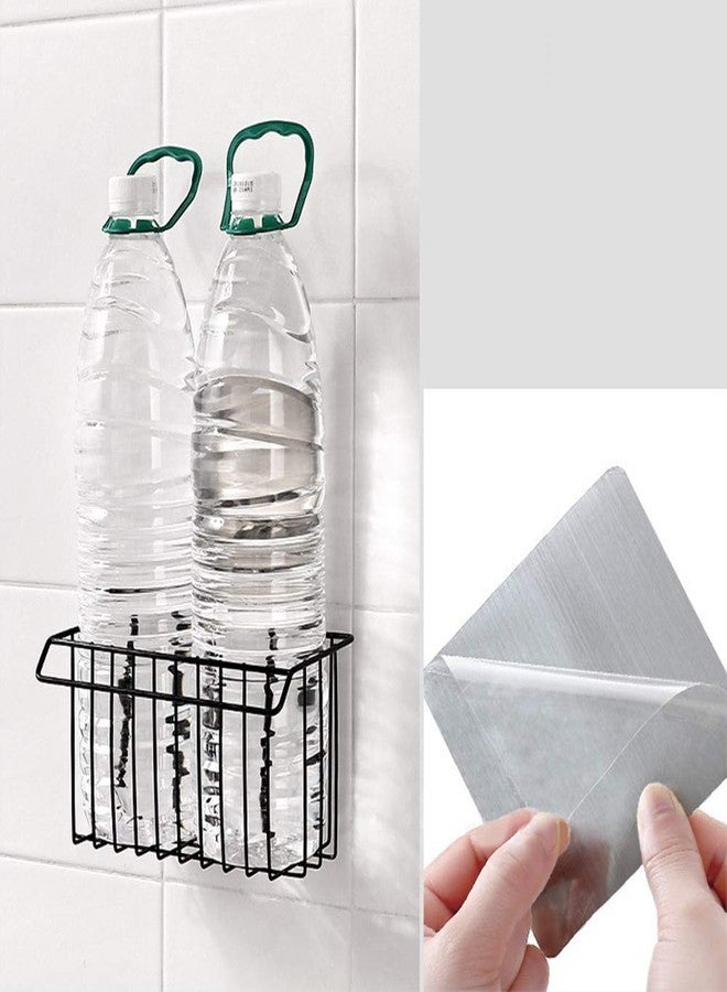 Zomoza Kitchen Hanging Basket Sponge Holder Drain Storage Rack Organizer Bathroom Dishcloth Shelf Sponge Brush Soap Sink Caddy Hanger Adhesive - Image 2