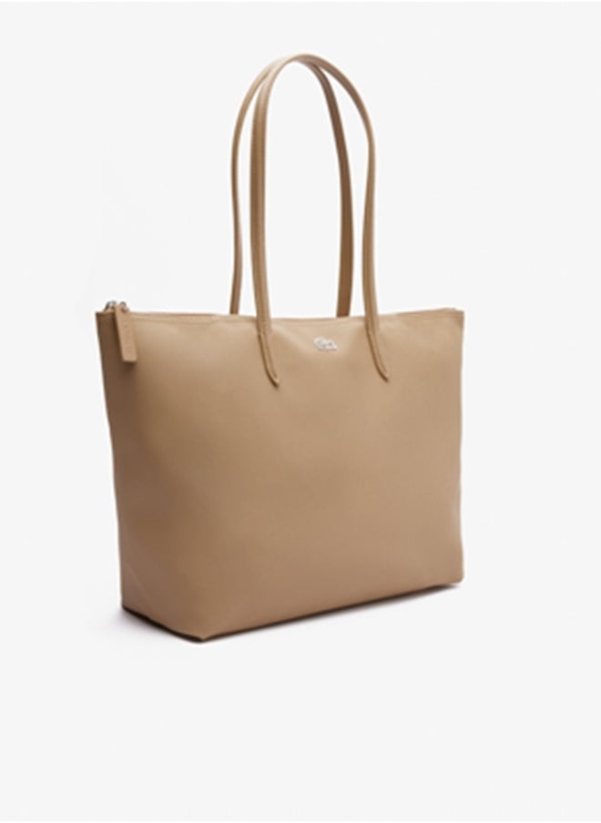 LACOSTE Lacoste Women's Khaki Large Handbag, Shoulder Bag, Shopping Bag  - Image 5