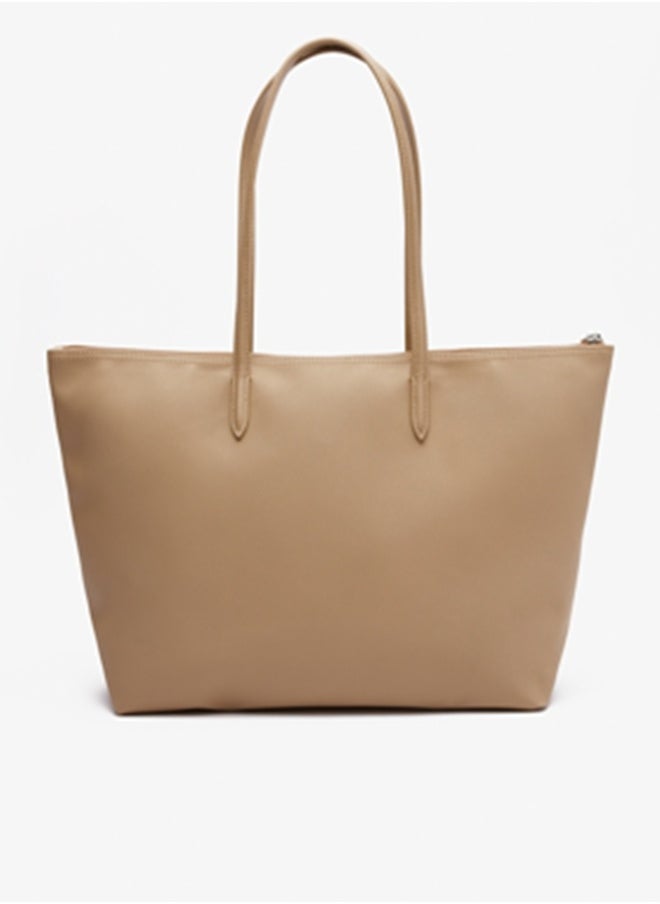 LACOSTE Lacoste Women's Khaki Large Handbag, Shoulder Bag, Shopping Bag  - Image 4