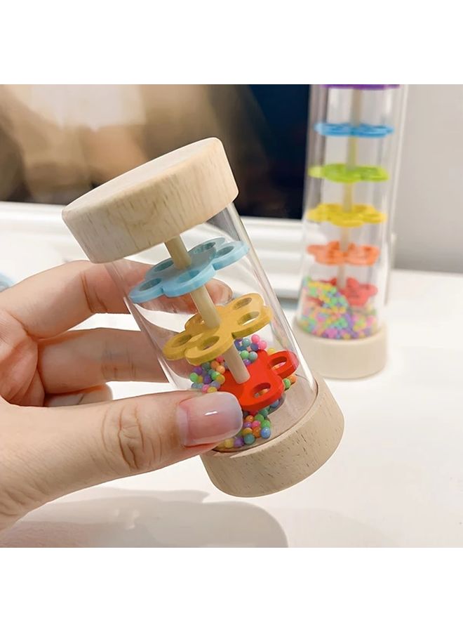 Rain Sound Tube Large Rain Sonic Infant Simulation Three Section Early Education Music Toy Kindergarten Percussion Instrument - Image 1