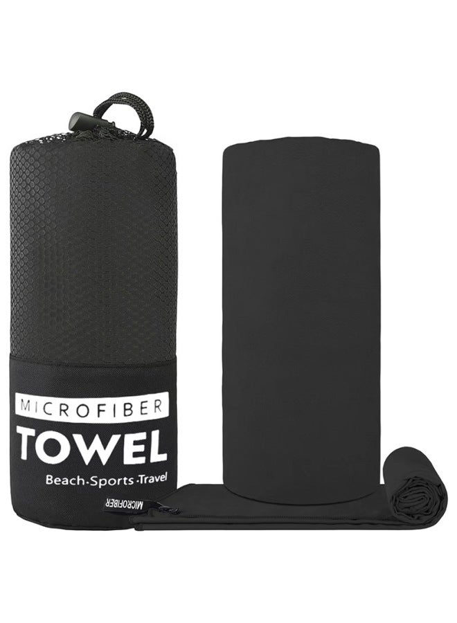 Hot Microfiber Sports Towel Portable Swimming Towel Double-sided Velvet Quick-drying Fitness Towel Sweat Towel