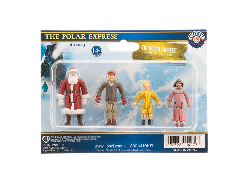 Lionel Trains - The Polar Express People Pack, O Gauge, People: Santa, Billy, Hero Girl, Hobo - Image 5