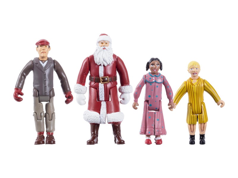 Lionel Trains - The Polar Express People Pack, O Gauge, People: Santa, Billy, Hero Girl, Hobo - Image 1