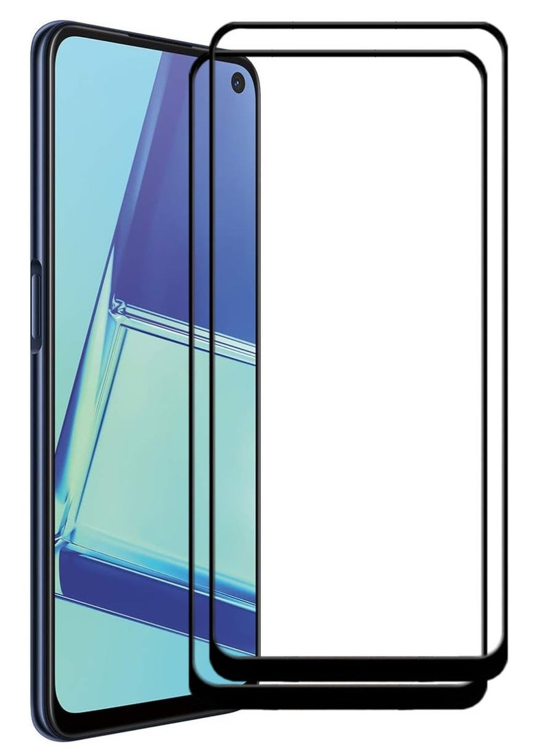 ACLIX 2 Pieces Antistatic ESD Dustproof Premium Quality High Definition Tempered Glass Screen Protector Designed For Oppo A52 - Image 1