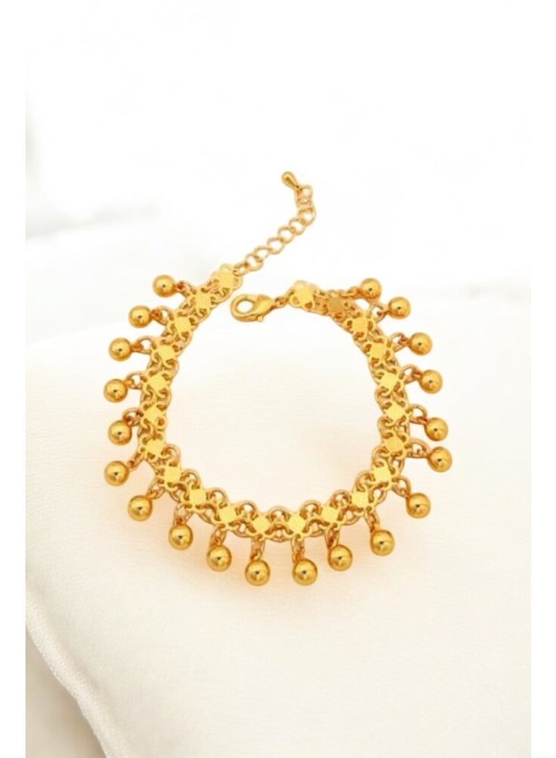 GOLDMAX 21k Gold Plated Bangle For Women Size 17 + 3cm - Image 3