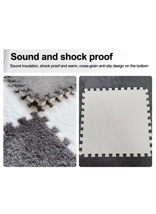 10PCS Toddler Crawling Mat Baby Play Mats Puzzle Foam Carpet
