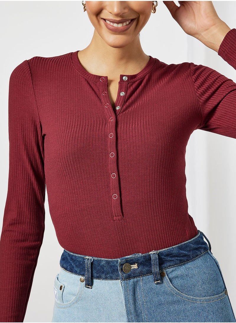 Bardot - Merissa Rib Bodysuit - Image 1