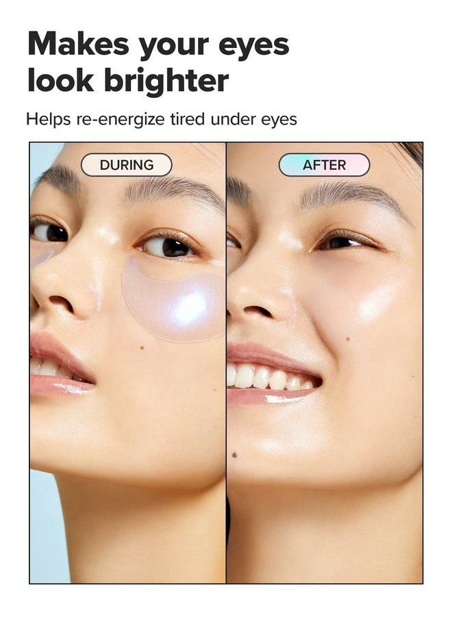 I DEW CARE - Hydrogel Eye Patch Starlit Kitten : Jewel Powder Hydrating And Brightening Under Eye Fine Lines Dark Circles 5 Ea - Image 1
