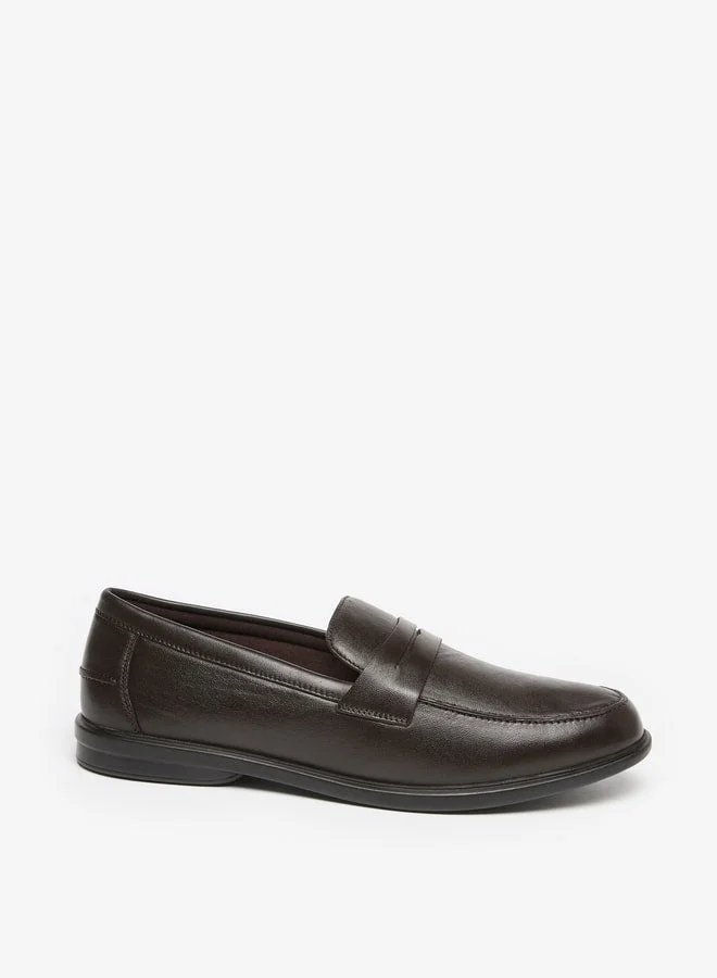 LBL by Shoexpress Solid Slip-On Loafers