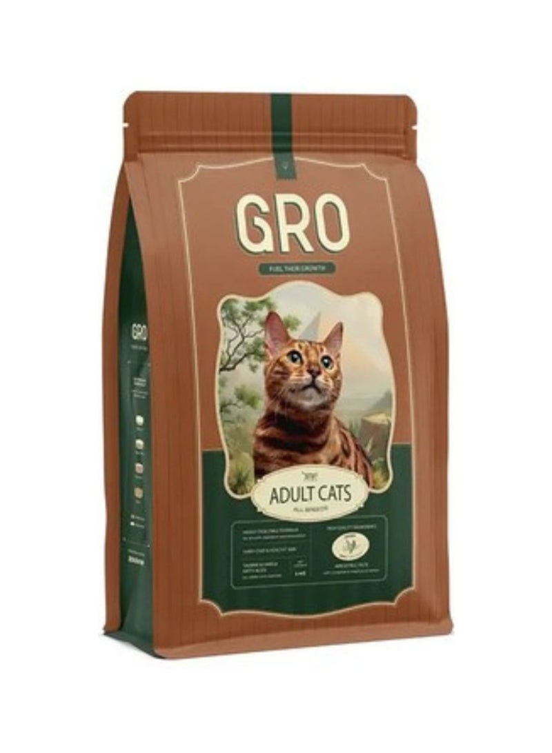 Gro Dry Food with Chicken for Adult Cats 20kg