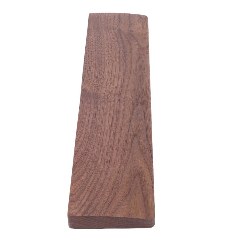 Walnut Wood Ergonomic Keyboard Wrist Rest For 87 Keys Non Slip Base Typing Gaming Programmers - Image 1