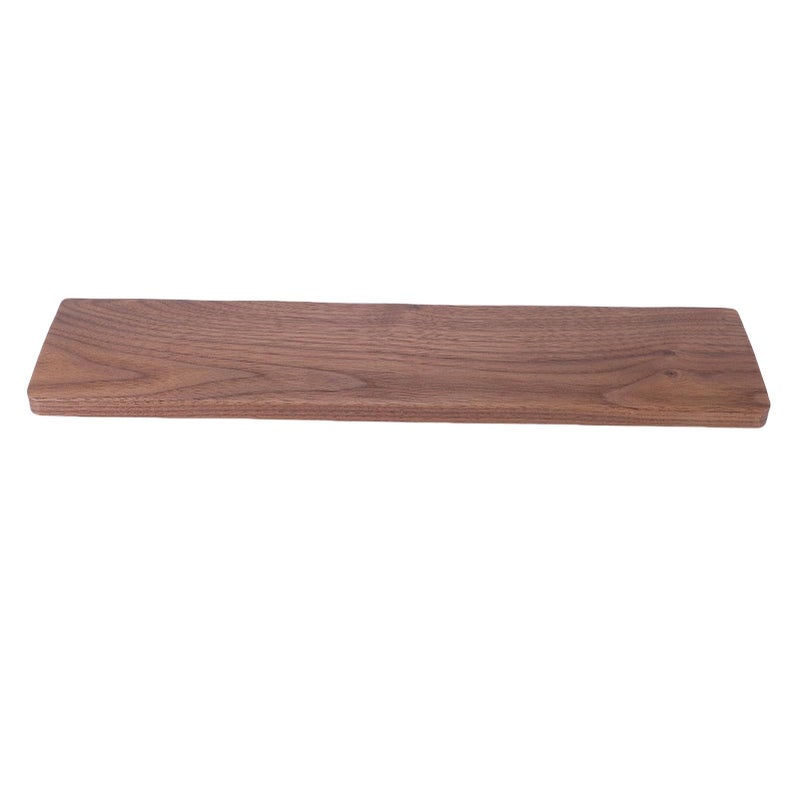 Walnut Wood Ergonomic Keyboard Wrist Rest For 87 Keys Non Slip Base Typing Gaming Programmers - Image 3