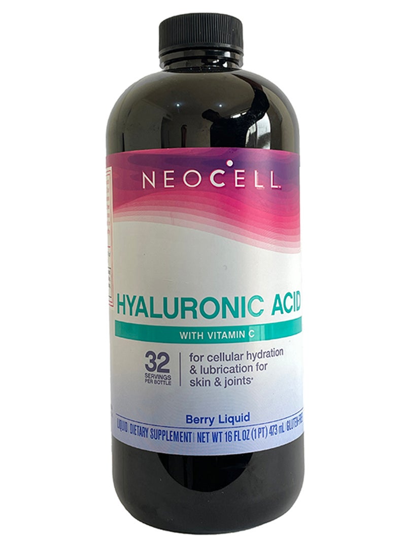 سائل حمض الهيالورونيك بالتوت الأزرق 16 أونصة