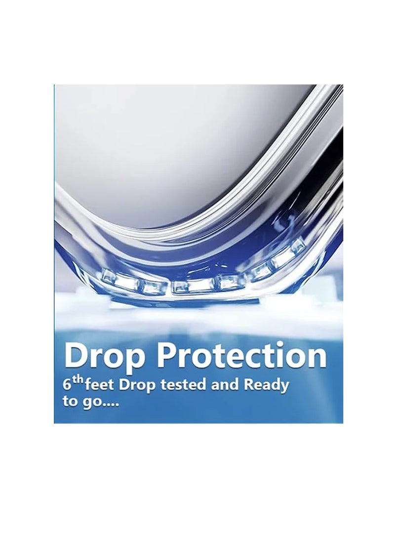 دبليو تيك غطاء معدني بدون إطار لهاتف آبل آيفون 16 بلس 5G 2024 مصنوع من جلد نباتي مع دعم ماغسيف (MCMPMN) - ذهبي - Image 4