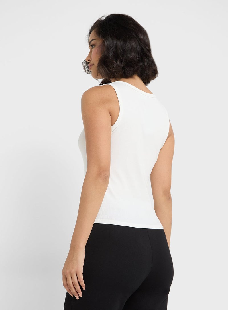 Ginger Basics Ribbed Vest - Image 2