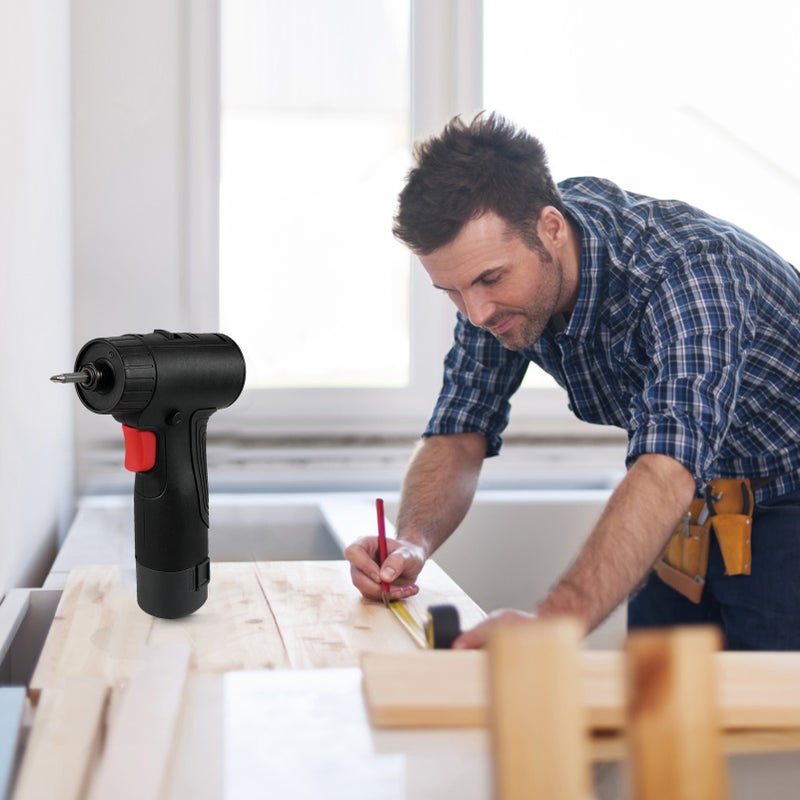 Cordless Electric Screwdriver: UK Plug, Brushless Motor With 55Nm Torque, Full Metal Gear Bearings - Multi Torque & Two-Speed Adjustment, Ergonomic Anti-Slip Handle for Household Use - Image 2