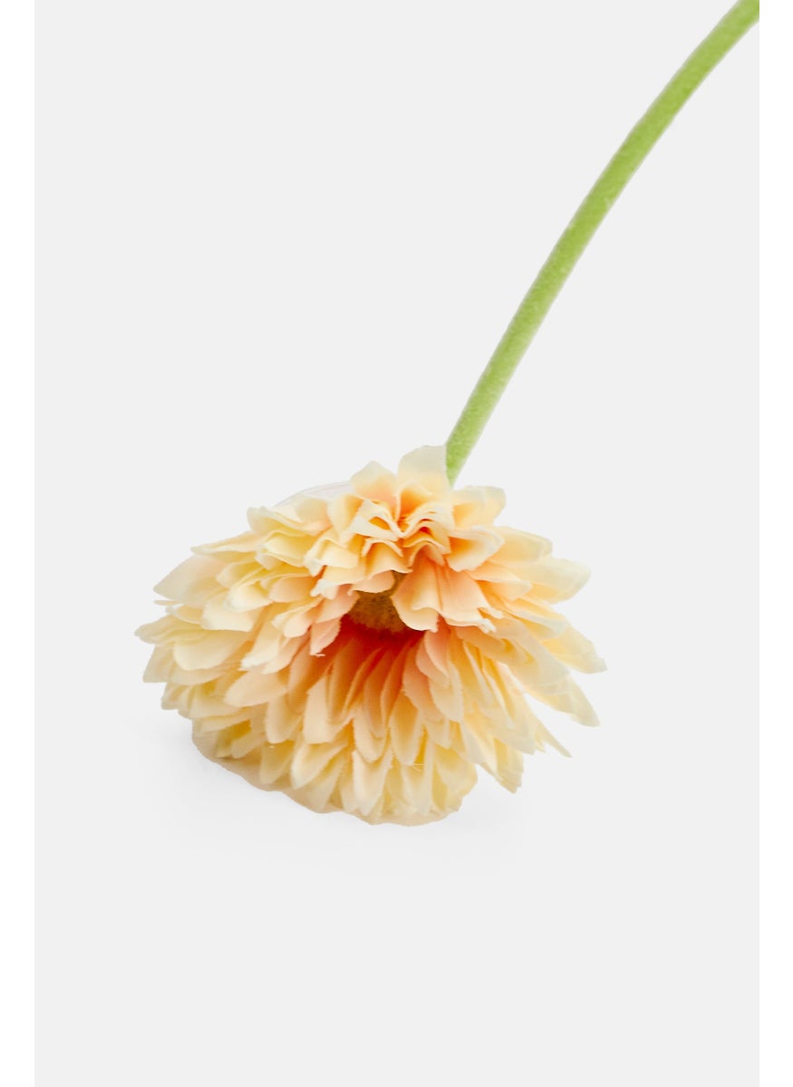 Muy Mucho Artificial Gerbera Flowers , Beige  - Image 3