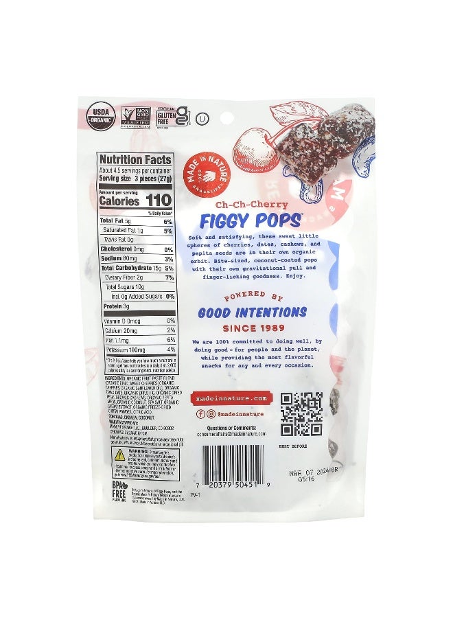 Made in Nature, Figgy Pops, Ch-Ch-Cherry, 4.2 oz (119 g) - Image 2