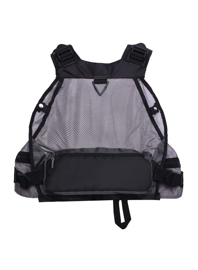Raprance (Black) - Fly Fishing Vest Pack Adjustable Breathable Outdoor Activity Vest with Retractable Spring Coil Kit for Men and Women - Image 3