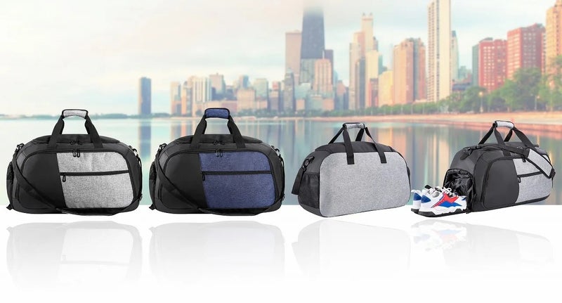 Bluejw 5015 Fitness Travel Sports Duffel Bag with Shoe Compartment - Good Quality Kids Luggage & Sports Duffels - Image 4