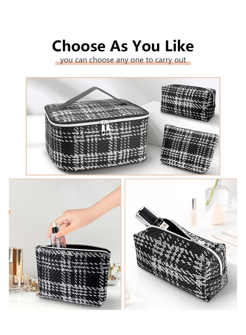 Cool Baby Makeup Bag Set, 3 Pcs Portable Travel Cosmetic Bag - Image 5