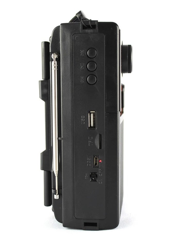 ELTRAZONE ORIGINAL KTF-1652 SOLAR SPEAKER 3-BAND AM/FM RADIO WITH BLUETOOTH, USB/TF Slot/Flashlight - Image 5