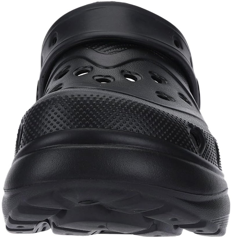 WHITIN Womens Clogs Classic Wedge Adult Garden Shoes EVA Thick Sole Cushioned Closed Toe House Slippers Slides for Female Girls Size 6 Quick Dry Sandals Black 37 - Image 2