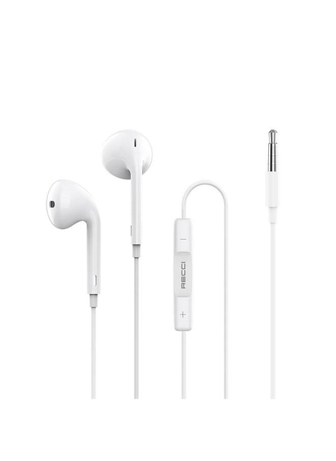 Recci Recci REP-L07 Hi-Fi Sound Quality 3.5mm In-Ear Headphones  - Image 1