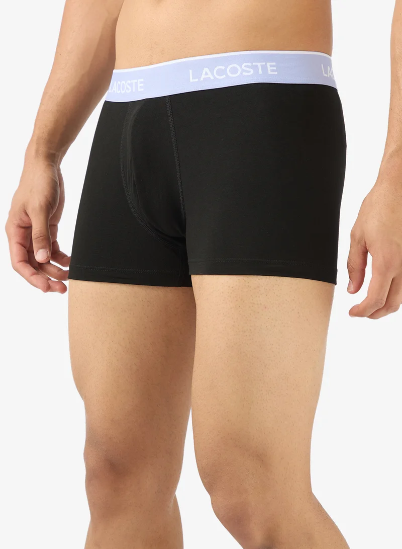 لاكوست عبوة من  سراويل داخلية مطبوعة قابلة للتمدد